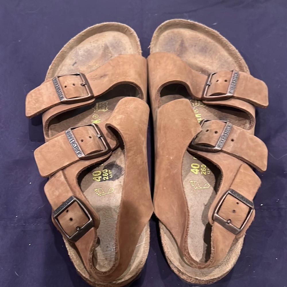 Birkenstock double strap size 40 sandals
